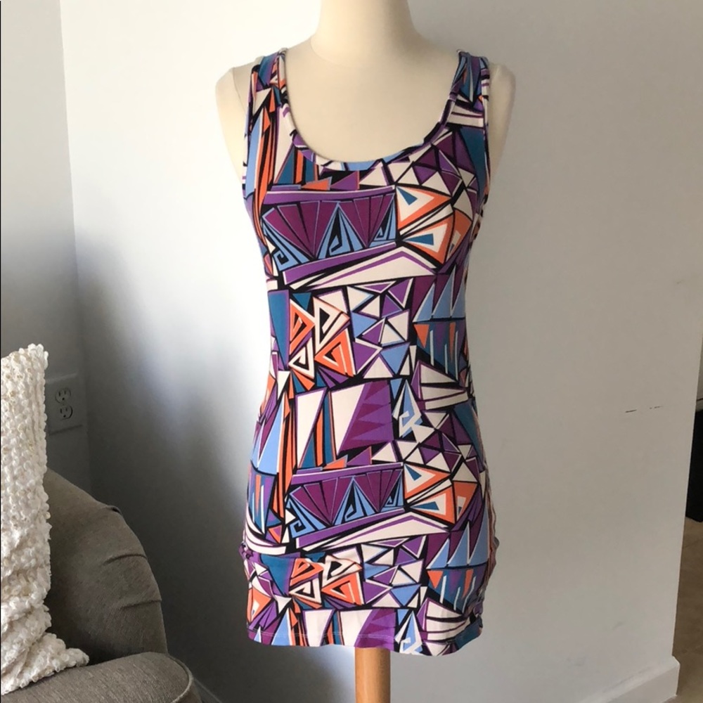 Mosaic Design Bodycon dress